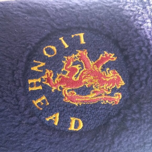 Lionhead 1 Wood Golf Club Cover Lionhead Golf & Country Club Royal Purple Fleece - Picture 4 of 9